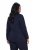 Ulla Popken 841163 Jerseyblazer i jacquard Mørkeblå - Blazere - Blazere i store størrelser for dame
