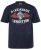 JP1880 T-Shirt Short Sleeve Chest Print Navy - T-skjorter - Store T-skjorter - 2XL-14XL