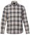 JP1880 Checked Flannel Shirt Long Sleeve Dark Dusty Pink - Skjorter - Store skjorter - 2XL-8XL