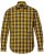 JP1880 Checked Shirt Long Sleeve Kent Collar Curry - Skjorter - Store skjorter - 2XL-8XL