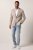 JP1880 Jacket Business Checked Beige - Dresser og blazere - Dresser i store størrelser