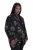 Ulla Popken 841901 Mønstret blazer Svart - Blazere - Blazere i store størrelser for dame