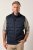 Boston Park 995 Tofarget quiltet vest Mørkeblå - Jakker - Store jakker - 2XL-12XL