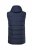 Men+ 433 Quiltet vest med hette Mørkeblå - Jakker - Store jakker - 2XL-12XL