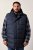 Men+ 433 Quiltet vest med hette Mørkeblå - Jakker - Store jakker - 2XL-12XL