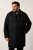 Men+ 482 Vannavvisende frakk i ull-look Svart - Jakker - Store jakker - 2XL-12XL