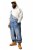 JP1880 842648 Snekkerbukse i dongeri med vid passform Denimblå - Jeans og bukser - Store Bukser og Store Jeans