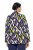Ulla Popken 842680 Mønstret jerseyblazer i punto di roma Mørkeblå - Blazere - Blazere i store størrelser for dame