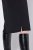 Ulla Popken 843326 Sweatkjole med 3/4-ermer Svart - Collegekjoler - 