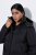Ulla Popken SYMPATEX Triple Function Coat Black - Frakker - Kåper i store størrelser