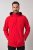 Jay-Pi 844210 Regnjakke med sammenleggbar hette Salsarød - Jakker - Store jakker - 2XL-12XL