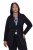 Ulla Popken 844842 Jerseyblazer Svart - Blazere - Blazere i store størrelser for dame