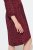 Ulla Popken 844945 A-formet jerseykjole med V-hals Plomme - Jerseykjoler - 