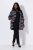 Ulla Popken 844981 Strukturert blazer med rund hals Svart - Blazere - Blazere i store størrelser for dame