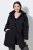 Ulla Popken 845111 Parkas Svart - Frakker - Kåper i store størrelser