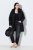Ulla Popken 845111 Parkas Svart - Frakker - Kåper i store størrelser