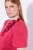 Ulla Popken 845148 Blomstret bodycon-kjole Magenta - Kjoler - Kjoler for alle størrelser