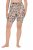 Ulla Popken 845285 Blomstrete antignagshorts Svart - Antignagshorts - 