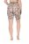 Ulla Popken 845285 Blomstrete antignagshorts Svart - Antignagshorts - 