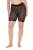 Ulla Popken 845290 Blomstrete antignagshorts med blonder Svart - Antignagshorts - 