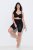 Ulla Popken 845319 Antignagshorts med blonder Svart - Antignagshorts - 