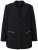 Ulla Popken 845336 Oversized stretchblazer med to knapper Svart - Blazere - Blazere i store størrelser for dame