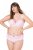 Ulla Popken 845425 Truser med blonder Rosa - Truser - 