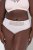 Ulla Popken 845511 Truser med blonder Rosa - Truser - 