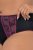 Ulla Popken 845885 Blomstrete truser med blonder Rosa - Truser - 