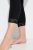 Ulla Popken 846491 3/4-strømpeleggings med blonder Svart - Strømpebukser & sokker - 