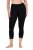 Ulla Popken 846491 3/4-strømpeleggings med blonder Svart - Strømpebukser & sokker - 