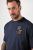 JP1880 846657 T-skjorte bellyfit med merker Mørkeblå TALL - TALL T-skjorter - Ekstra Lange T-skjorter