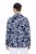 Ulla Popken 847586 Blazer i blomstret jacquard Mørkeblå - Blazere - Blazere i store størrelser for dame