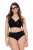 Ulla Popken 848693 Boksertruser med blonder Svart - Truser - 