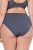 Ulla Popken 848693 Truser med blonder Antrasitt - Truser - 