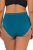 Ulla Popken 848803 Truser med blonder 3-pakning Petrol - Truser - 