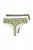 Ulla Popken 848826 Dyremønstrede stringtruser 3-pakning Taupe - Truser - 