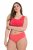 Ulla Popken 849140 Blomstrete truser 5-pakning Benhvit - Truser - 
