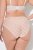 Ulla Popken 849194 Blomstrete truser med blonder 3-pakning Svart - Truser - 