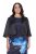 Ulla Popken 849457 Bolero Svart - Jakker - Damejakker i store størrelser
