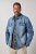 JP1880 849703 Jeansjakke med mange lommer Indigoblå - Jakker - Store jakker - 2XL-12XL