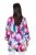 Ulla Popken 849728 Blomstret blazer i linblanding Hvit - Blazere - Blazere i store størrelser for dame