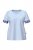 Ulla Popken 849850 Rutete pyjamas Lyseblå - Pyjamas/Loungewear - 