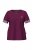 Ulla Popken 849850 Rutete pyjamas Bærrød - Pyjamas/Loungewear - 