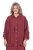 Ulla Popken 849860 Kimono Rustrød - Cardigans - Cardigans i store størrelser