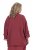 Ulla Popken 849860 Kimono Rustrød - Cardigans - Cardigans i store størrelser