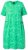 Ulla Popken 850204 Kortermet jerseykjole med V-hals Grønn - Jerseykjoler - 