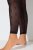 Ulla Popken 850264 Mønstrede strømpeleggings Svart - Strømpebukser & sokker - 