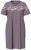 Ulla Popken 850401 Blomstret nattkjole Brun - Nattkjoler - 