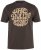 JP1880 851001 Rolling Stones Retro Logo T-skjorte Hasselnøtt - Band T-skjorter - Band-t-skjorter i store størrelser